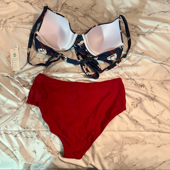 2/$50 NWT Beachsissi bikini size L - Picture 3 of 7
